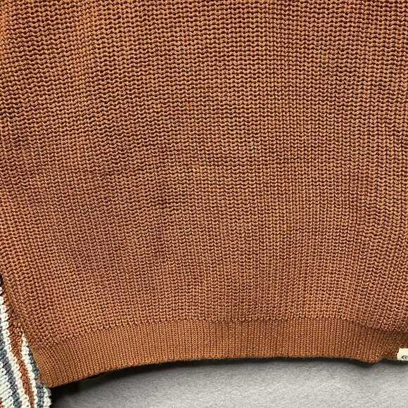 Rip Curl Womens Boho Striped Knit Sweater M Multicolor Cotton Blend - Picture 2 of 8